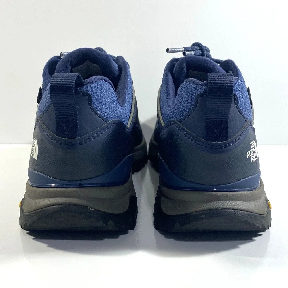 The North Face Mens Size 9 Hedgehog Gore-Tex Vibra Hiking Shoes Summit Navy Blue